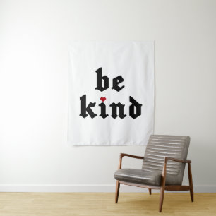 Tapete De Parede Seja gentil - Mensagem Positiva Simples