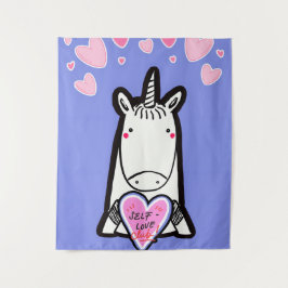 Tapete De Parede Self-Love Unicorn