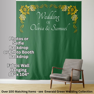 Tapete De Parede Selfie or Photo-Booth Backdrop Fabric Wall-hanging