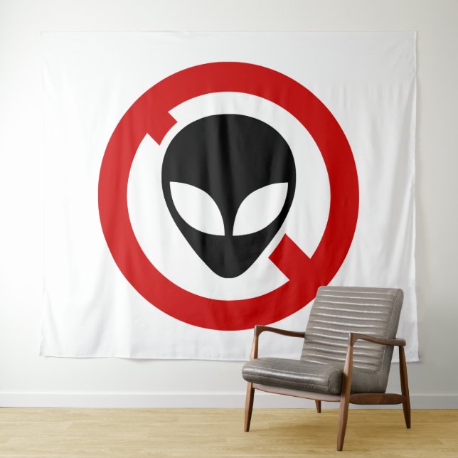 TAPETE DE PAREDE SEM ALIENS (In Situ (Horizontal))