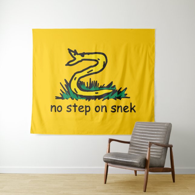 Tapete De Parede Sem degraus em memes de névoa Gadsden parody SnekR (In Situ (Horizontal))