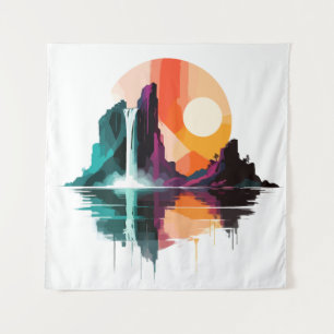 Tapete De Parede Serene Landscape Calm Tranquil Nature Mounts