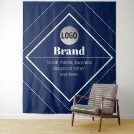 Tapete De Parede Seu Logotipo e Design Moderno Personalizável | Azu