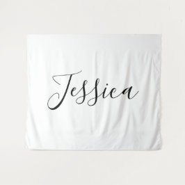 Tapete De Parede Seu nome | Script Elegante