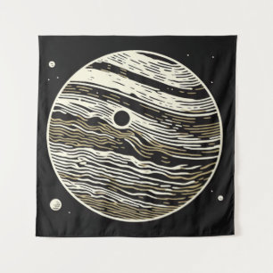 Tapete De Parede SF Júpiter Woodcut 1