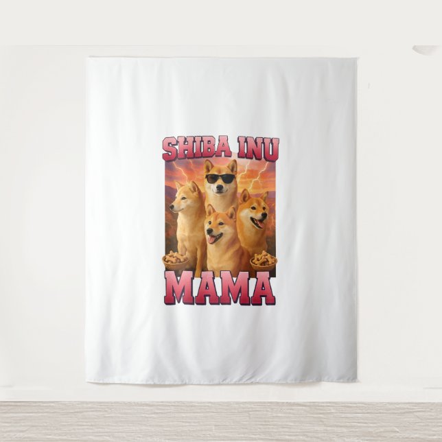 Tapete De Parede Shiba Inu (Frente)