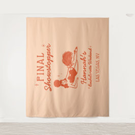 Tapete De Parede Showgirl Final Showstopper Bachelorette Backdrop