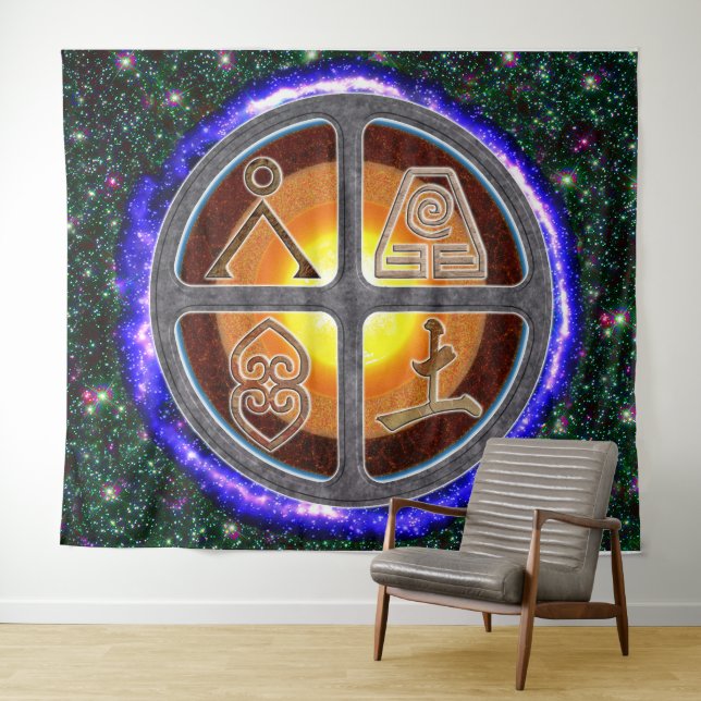 Tapete De Parede Signos da Terra Horizontais (In Situ (Horizontal))