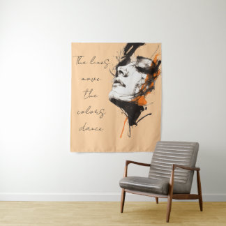 Tapete De Parede Silent Power Tapestr