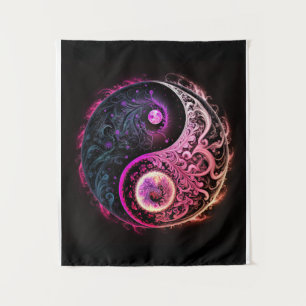 Tapete De Parede Símbolo chinês espiritual Yin e Yang