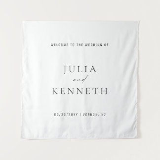 Tapete De Parede Simple Clean Elegant Wedding Welcome Sign