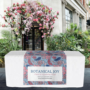 Tapete De Parede Sinal de corredor de mesa de loja pop-up floral ro