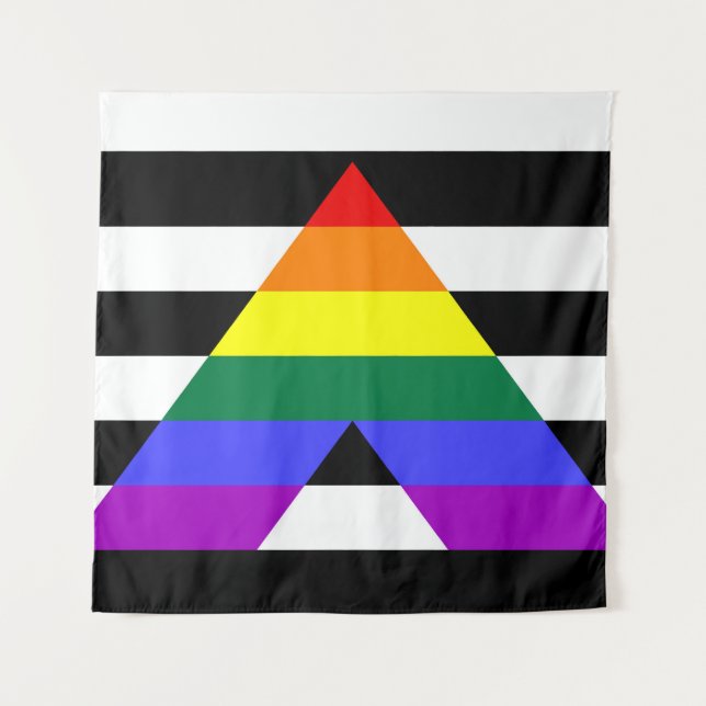 Tapete De Parede sinalizador hetero Ally (Frente)