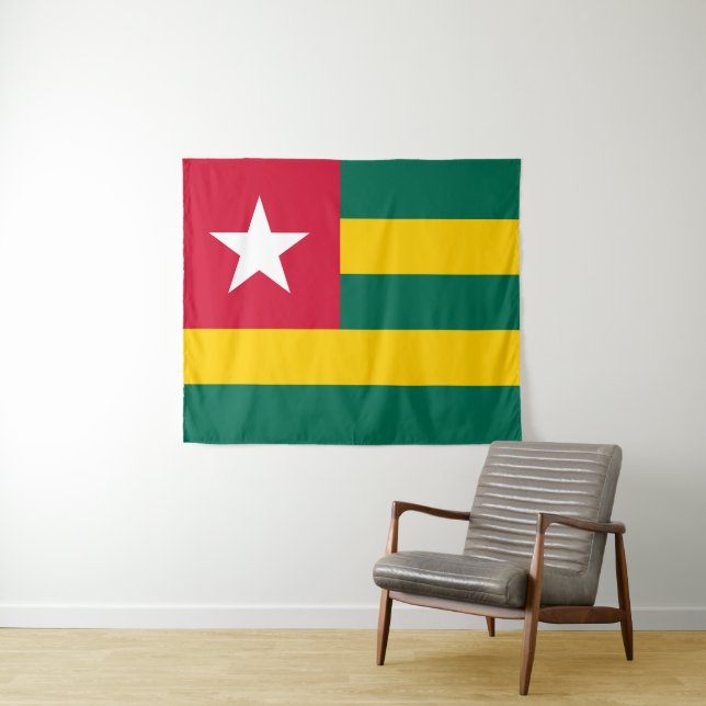 Tapete De Parede Sinalizador Togo (In Situ (Horizontal))