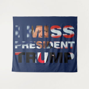 Tapete De Parede Sinto Falta Do Presidente Trump