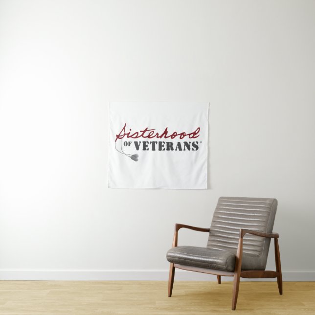 Tapete De Parede Sisters of Veterans Military Pride Design (In Situ (Horizontal))