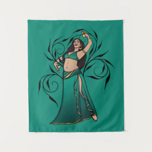 Tapete De Parede Sivoney Belly Dancer Goddese