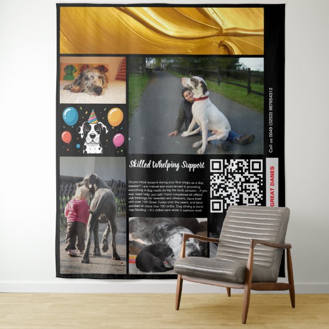 Tapete De Parede Skilled Whelping Support (In Situ)