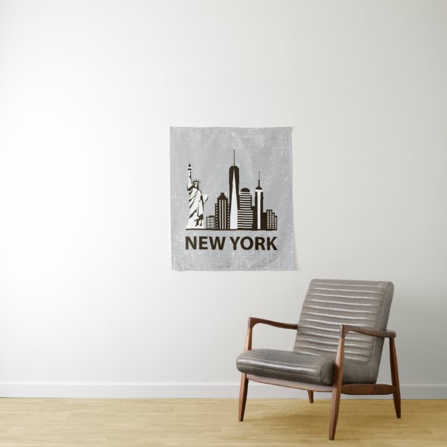 Tapete De Parede Skyline da Nova Iorque | NYC (In Situ)
