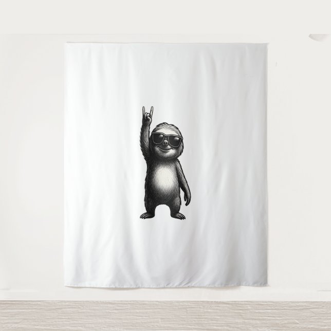 Tapete De Parede Sloth Rocking Dance (Frente)