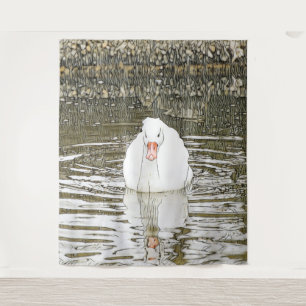 Tapete De Parede SmartMix Animal- Swan