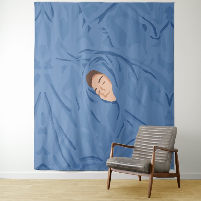 Tapete De Parede Sonhos Tranquilos: Sono Pacífico (In Situ)
