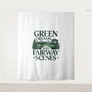 Tapete De Parede Sonhos Verdes, Trendência de Golfe