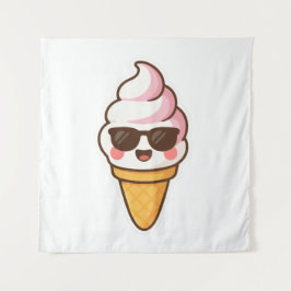 Tapete De Parede Sorvete Kawaii legal