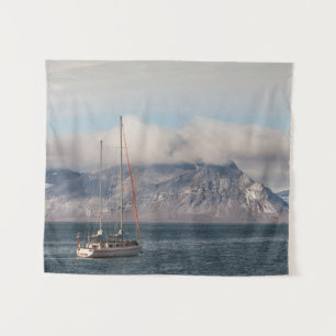 Tapete De Parede Spitsbergen Svalbard Sailboat