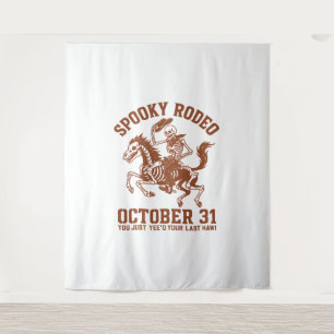 Tapete De Parede Spooky Rodeo Halloween 31 de outubro