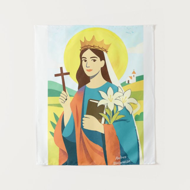 Tapete De Parede St. Catherine of Siena  (Frente)