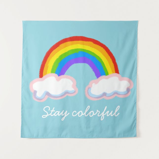 Tapete De Parede Stay colorful (Frente)