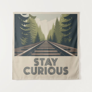 Tapete De Parede Stay Curious