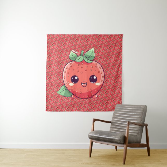 Tapete De Parede Strawbs (In Situ)