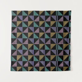Tapete De Parede Stylish Abstract Geometric Print – Modern Trendy
