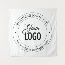 Tapete De Parede Substituição fácil do logotipo e texto personalizá