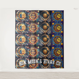 Tapete De Parede Sun, Moon & Star Co.