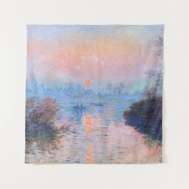 Tapete De Parede Sunset sobre o Seine Claude Monet