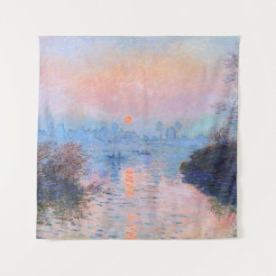Tapete De Parede Sunset sobre o Seine Claude Monet