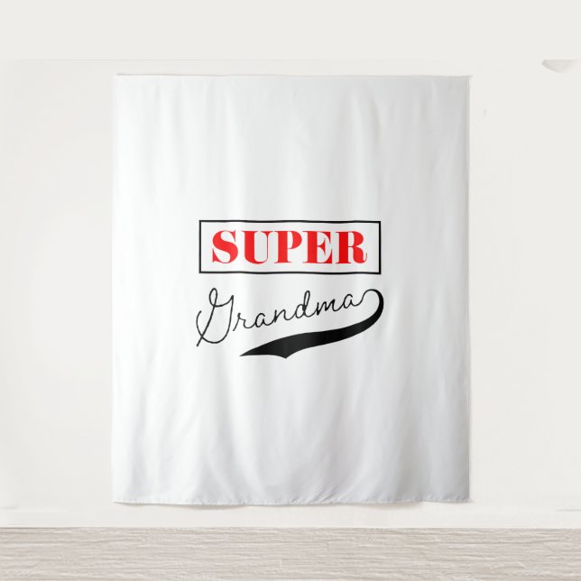 Tapete De Parede Super vovó (Frente)