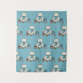 Tapete De Parede Suprimentos para Hobby Suave Design de Gatinho Bra