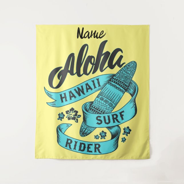 Tapete De Parede Surf Aloha Hawaii Rider Thunder_Cove (Frente)