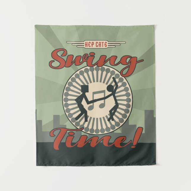 Tapete De Parede Swing Time Era (Frente)