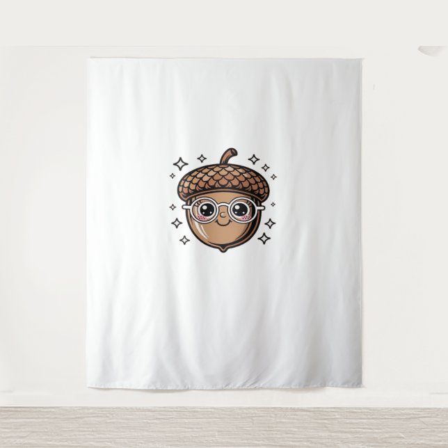 Tapete De Parede T-Shirt clássico de bolota (Frente)