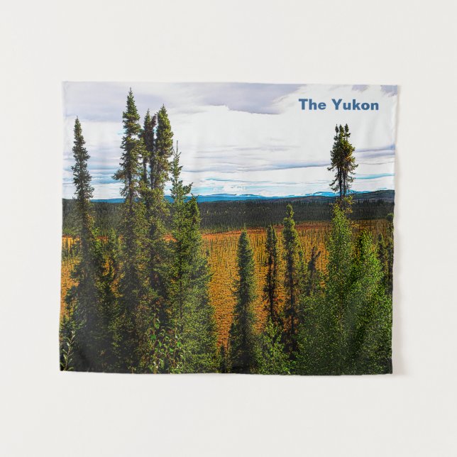 Tapete De Parede Taiga Summer - Yukon (Frente (Horizontal))