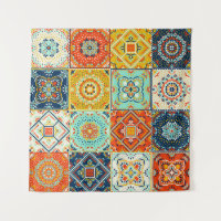Talavera, Azulejos, papel de parede mosaico turco.