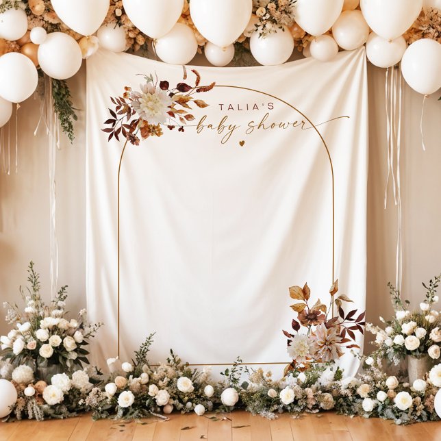 Tapete De Parede TALIA Arco de Terracota Boêmio Bem-vindo ao Chá de (Criador carregado)