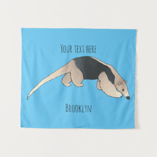Tapete De Parede Tamandua ilustração de desenho animado