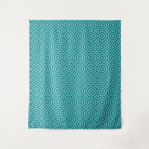 Tapete De Parede Tanager Turquoise e Teal Blue Duo Repetir Pa