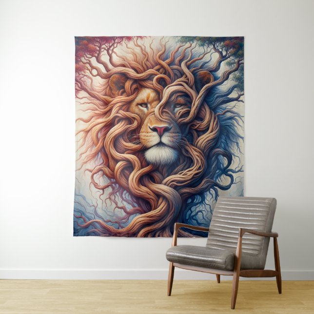 Tapete De Parede Tangido em Tranquilidade (In Situ)